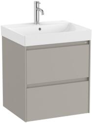 Roca Set mobilier baie (masca si lavoar) Roca Ona 55x46xH65 cm, gri mat (a851687510)
