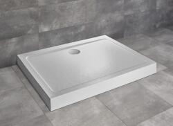 Radaway Cadita dus dreptunghiulara Radaway Doros D Compact Stone 90x80 cm, alb (acril aspect piatra) (sdrd9080-05-04s)