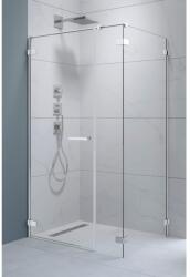 Radaway Cabina dus dreptunghiulara cu usa batanta si perete fix Radaway Arta I KDS 110x80 cm (386620-03-01L/386102-03-01L/386110-03-01)