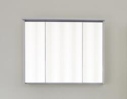Arthema Dulap baie cu oglinda 80x22xH64 cm Arthema Push, bej perlat (2081PU-B3)
