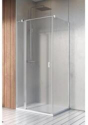 Radaway Cabina dus dreptunghiulara cu usa batanta si perete fix Radaway Nes KDJ II 80x70 cm (10032080-01-01L/10039070-01-01)