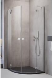 Radaway Cabina dus semirotunda cu usi batante Radaway Essenza PDD 100x100 cm (1385003-01-01L/1385003-01-01R)