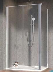 Radaway Cabina dus dreptunghiulara cu 2 usi batante si perete fix Radaway Nes DWD+S 110x80 cm (10034110-01-01/10040080-01-01)
