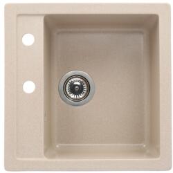 Casa Blanca CasaBlanca Quadro Chiuveta bucatarie granit 48x48 cm, bej (sand) (QUADRO SAND) Chiuveta