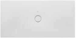 Roca Cadita dus dreptunghiulara ceramica Roca Cratos Superslim 160x80 cm, alb mat (A3740L2620)