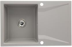Casa Blanca CasaBlanca Nera Chiuveta bucatarie granit 79x50 cm, gri (NERA GRI) Chiuveta