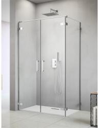 Radaway Cabina dus patrata cu 2 usi batante si perete fix Radaway Arta DWD+S 100(40+60)x100 cm (386180-03-01L/386054-03-01R/386112-03-01)