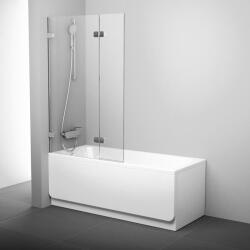 RAVAK BVS2 Paravan cada cu doua elemente 100 cm (fara manere si balamale), varianta stanga (7ula0a00z1)