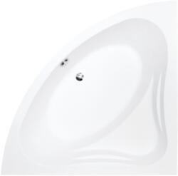 Besco Cada baie pe colt semirotunda Besco Mia acril 120x120 cm (wam-120-ns)