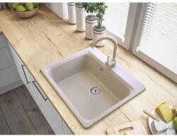 Casa Blanca CasaBlanca Fontaine Chiuveta bucatarie granit 62x52 cm, bej (sand) (FONTAINE SAND) Chiuveta