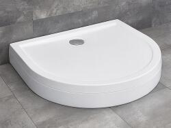Radaway Cadita dus semirotunda asimetrica Radaway Delos P 100x90 cm, cu panou inclus (4Z19150-03N)