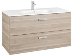 Roca Set mobilier baie (masca si lavoar) Roca Victoria Basic Unik 100 cm, maro deschis (mesteacan) (a855851422)