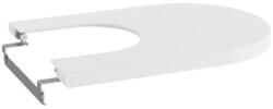Roca Inspira Round Capac bideu soft close, alb mat (A80652262B)