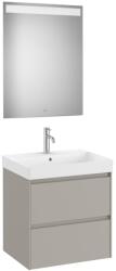 Roca Set mobilier baie (masca 60x46xH65 cm, lavoar si oglinda cu iluminare LED) Roca Ona gri mat (A851704510)