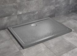Radaway Cadita dus dreptunghiulara Radaway Doros D Stone 100x90 cm, antracit (acril aspect piatra) (sdrd1090-01-64s)