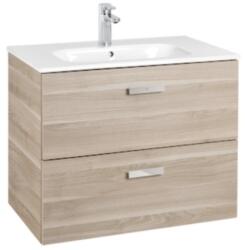 Roca Set mobilier baie (masca si lavoar) Roca Victoria Basic Unik 70 cm, maro deschis (mesteacan) (a855853422)