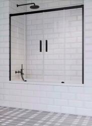 Radaway Idea Black PN DWD Paravan cada cu usi glisante 160 cm, profil negru (10004160-54-01)