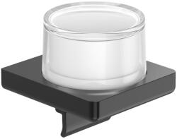 Roca Tempo Dozator sapun lichid, pe perete, negru (brushed titanium black) (A817037NM0)