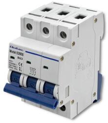 Qoltec Kismegszakító B63 | Biztosíték | AC | 63A | 3P (52608)