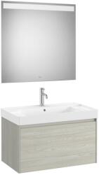 Roca Set mobilier baie (masca 80x46xH50 cm, lavoar si oglinda cu iluminare LED) Roca Ona bej (A851701512)
