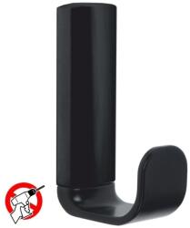METAFORM 25 Black Cuier baie, montaj adeziv sau cu suruburi, negru mat (105G16001)