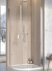 Radaway Cabina dus semirotunda cu usi batante Radaway Nes PDD I 90x90 cm (10020090-01-01l/10020090-01-01r)