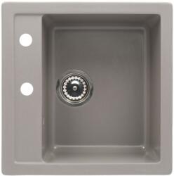 Casa Blanca CasaBlanca Quadro Chiuveta bucatarie granit 48x48 cm, gri (QUADRO GRI) Chiuveta