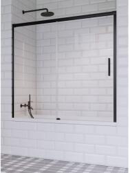 Radaway Idea Black PN DWJ Paravan cada cu usa glisanta 150 cm, profil negru (10003150-54-01L)