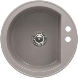 Casa Blanca CasaBlanca Rondo Chiuveta bucatarie granit Ø51 cm, gri (RONDO GRI) Chiuveta