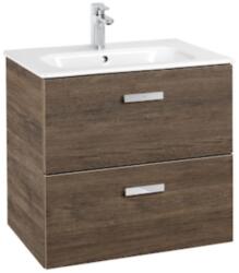 Roca Set mobilier baie (masca si lavoar) Roca Victoria Basic Unik 60 cm, maro inchis (cedru) (a855854423)