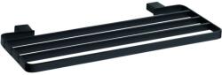 Bemeta Nero Raft (etajera) prosop baie 50x17 cm, negru (135002180)