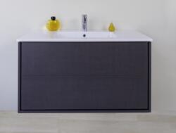 Arthema Push Masca lavoar baie suspendata 99x46xH54 cm, antracit perlat (210PU-AN3)