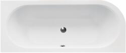 Besco Cada baie semirotunda asimetrica Besco Avita Slim acril 180x80 cm, varianta dreapta (wav-180-nps)