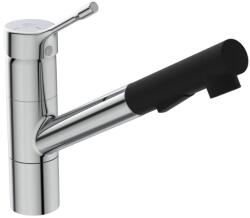 Ideal Standard Ceralook Blue Start Baterie chiuveta bucatarie cu dus extractibil, crom (BC297AA)