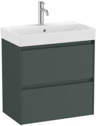 Roca Set mobilier baie (masca si lavoar) Roca Ona 60x36xH65 cm, verde mat (a851684513)