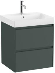 Roca Set mobilier baie (masca si lavoar) Roca Ona 55x46xH65 cm, verde mat (a851687513)
