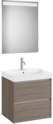 Roca Set mobilier baie (masca 60x46xH65 cm, lavoar si oglinda cu iluminare LED) Roca Ona maro (A851704511)