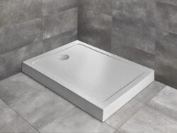 Radaway Cadita dus dreptunghiulara Radaway Doros F Compact Stone 100x80 cm, alb (acril aspect piatra) (SDRFP1080-05-04S)