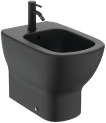 Ideal Standard Tesi Bideu pe pardoseala, lipit de perete, 36x55 cm, negru mat (T3540V3)