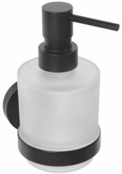 Bemeta Dark Dozator sapun lichid MINI cu suport negru (104109100)