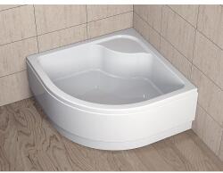 Radaway Cadita dus semirotunda Radaway Indos A 90x90 cm, cu panou inclus (SIA9090-01)