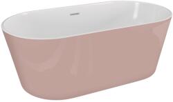 SPATIO Cada freestanding ovala Spatio Uzo acril 160x80 cm, roz (CPC-00438)