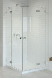 Radaway Cabina dus dreptunghiulara cu usi batante Radaway Essenza Pro KDD 90x80 cm (10096090-01-01L/10096080-01-01R)