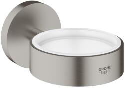 GROHE Essentials Suport pahar sau savoniera, aspect inox (supersteel) (40369DC1)