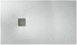 Roca Cadita dus dreptunghiulara compozit Roca Terran Superslim 180x70 cm, alb inchis (off white) (AP017082BC01090)