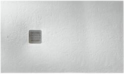 Roca Cadita dus dreptunghiulara compozit Roca Terran Superslim 160x70 cm, alb inchis (off white) (AP016402BC01090)