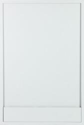 GLASS Cadita dus dreptunghiulara compozit Glass Rug 120x70 cm, alb (GDG071W00)