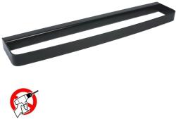 METAFORM 25 Black Suport prosop baie tip bara 45 cm, montaj adeziv sau cu suruburi, negru mat (105G13001)