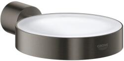 GROHE Atrio Suport savoniera, antracit mat (brushed hard graphite) (40305AL3)