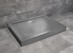 Radaway Cadita dus dreptunghiulara Radaway Doros D Compact Stone 100x90 cm, antracit (acril aspect piatra) (sdrd1090-05-64s)